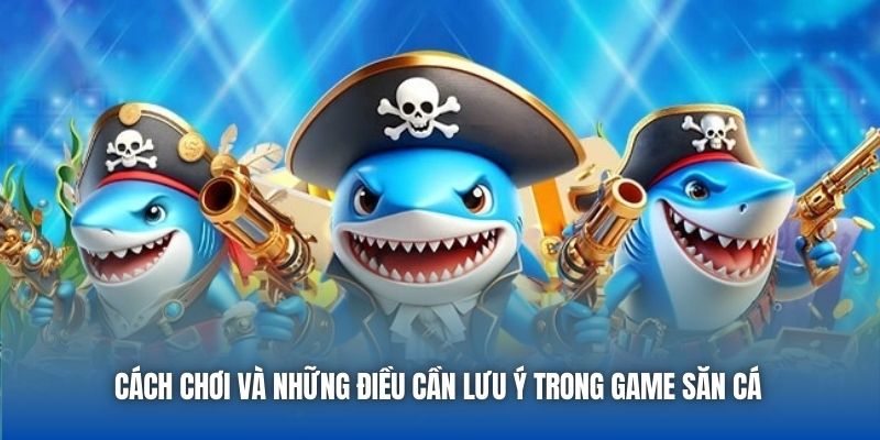 Cách chơi và những điều cần lưu ý trong game săn cá